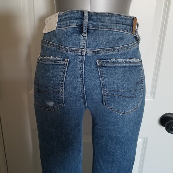 American Eagle Super Hi-Rise Flare Jeans - Picture 8 of 16